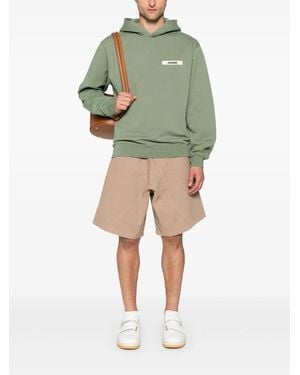 Jacquemus The Gros Grain Hoodie - Green