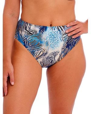 Fantasie Seraya Sands High Waist Bikini Brief - Blue