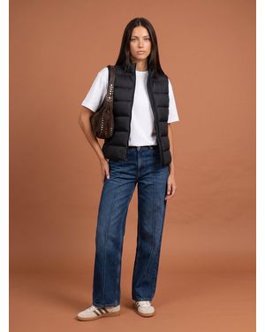 Urban Bliss Lightweight Bag Puffer Gilet - Blue
