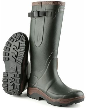 Cotswold Compass Neoprene Wellington Boots Rubber - Green