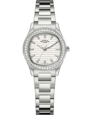 Rotary Rlb10019-01 Ladies Heritage Watch - Grey