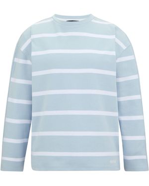 Regatta Avira Sweatshirt (Skyway/Wit) - Blauw