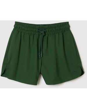 Lacoste Fluid Lyocell Shorts - Green