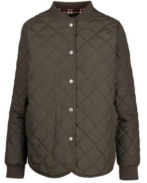 Trespass Ladies Oversee Padded Jacket (Dark) - Green
