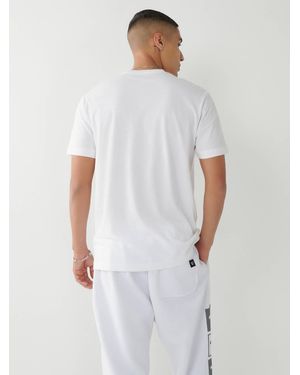 TRUE RELIGION Registered Horseshoe Logo Tee - White