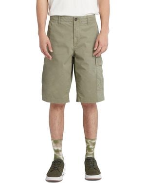 Timberland Cargo Shorts Summer Casual Quick Dry - Green
