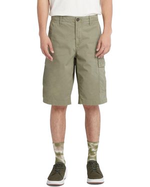 Timberland Cargo Shorts Summer Casual Quick Dry - Green