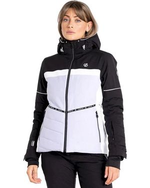 Dare 2b Ladies Conveyed Ski Jacket (Cosmic Sky/ - White