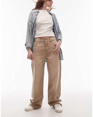 Tommy Hilfiger Mia Mid Rise Relaxed Straight - Natural