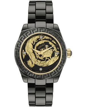 Versace Dv One 20Th Anniversary Watch Ve6B00725 Ceramic - Grey