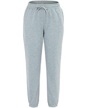 SoulCal & Co California Ladies Fleece Plain Joggers (Light) - Blue