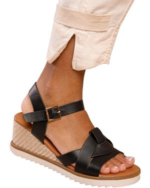 Where's That From Sydney Pu Riem Wedge (zwart)