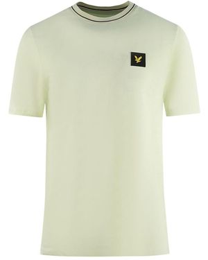 Lyle & Scott Casual Tipped Lucid T-Shirt - Green
