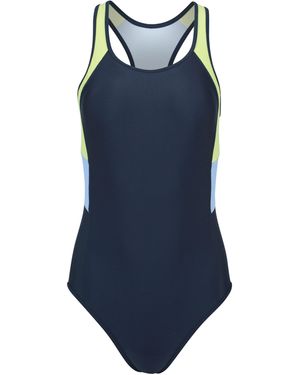 Mountain Warehouse Ladies Take The Plunge One Piece Swimsuit - Blue