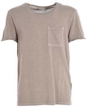 ELEVEN PARIS Abdel Short Sleeve Round Neck T-Shirt 17S1Ts01 - Grey