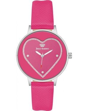 Juicy Couture Jc1235Svhp Ladies Watch - Pink