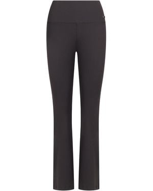 Trespass Ladies Ellen Flared Leggings (Dark) - Grey