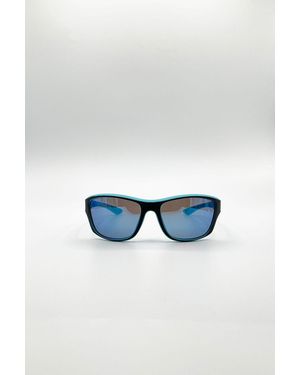 SVNX Basic Outdoor Sports Racer Sunglasses - Blue
