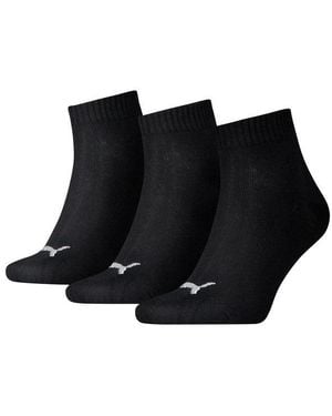 PUMA 3-Pack Shoe Liner Socks Textile - Black
