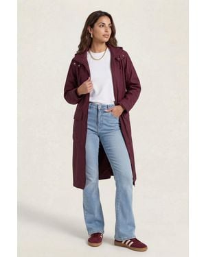 Urban Bliss Rubberised Raincoat - Blue