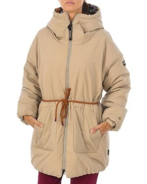 Napapijri Gewatteerd Jack Met Capuchon Np0a4fnm Vrouwen - Naturel