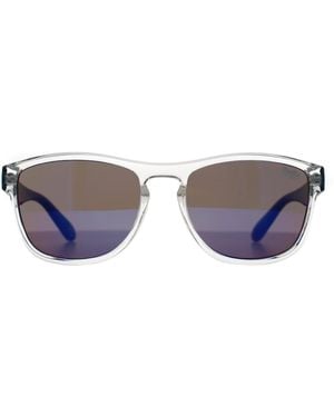 Superdry Square Gloss Clear Crystal And Mirror Rockstar - Brown