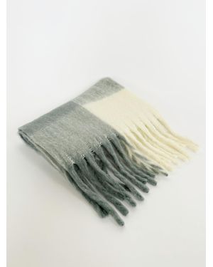 SVNX Chunky And Check Scarf - Multicolour