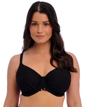 Fantasie Beach Waves Full Cup Bikini Top - Black