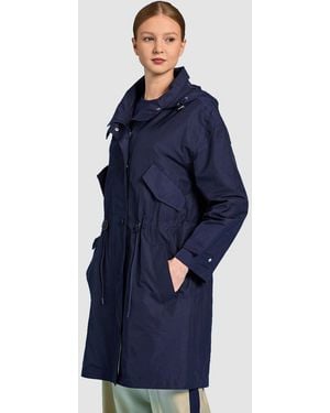 GANT Evening Short Wind Parka - Blue