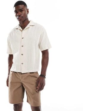 Only & Sons Loose Fit Chino Shorts - Natural