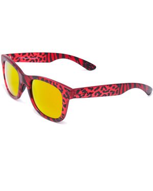 Italia Independent Sunglasses 50/20/140 Mm Acetate - Red