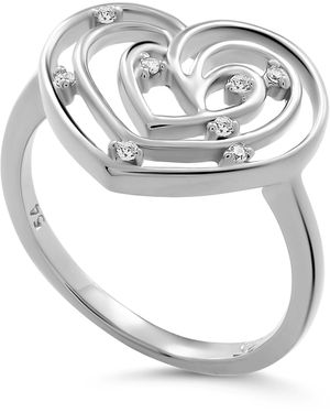 Orphelia 'Euphoria' 925 Sterling Ring - Metallic