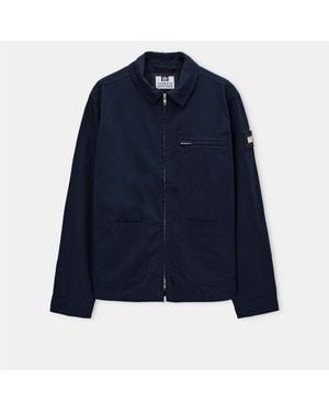 Weekend Offender Caleb Service Overshirt - Blue