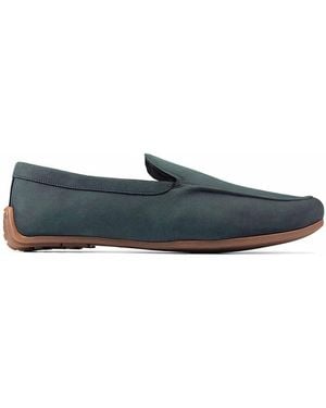 Clarks Reazor Plain Shoes Nubuck Leather - Blue