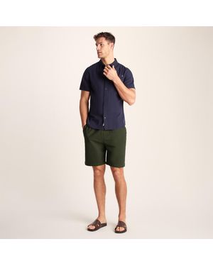 TOG24 Allento Herringbone Fabric Shorts - Blue