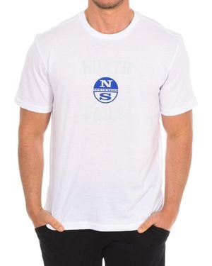 North Sails Short Sleeve T-Shirt 9024000 - White