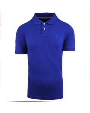 Eden Park Paris Cotton Polo Shirt - Blue