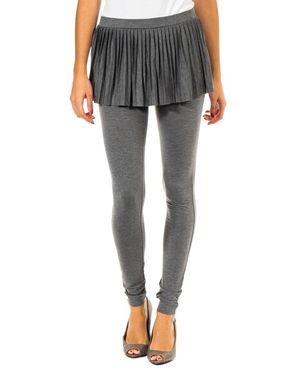 Met Legging And Skirt Set - Grey