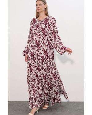 Bigdart Viscose Maxi Dress - Pink