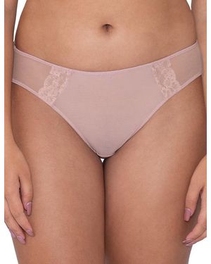 Curvy Kate Eye Spy Brazilian Brief - Pink