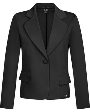 Versace 19.69 Abbigliamento Sportivo 19V69 Blazer Roma Viscose - Black