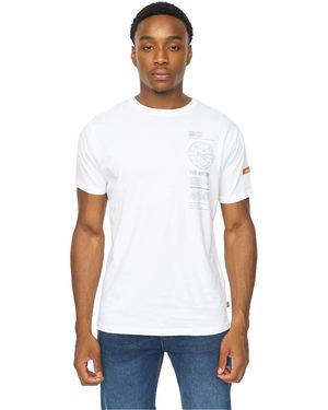 Duck and Cover Ashland T-Shirt Cotton - White