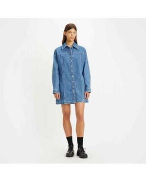 Levi's Shay Denim Dress - Blue