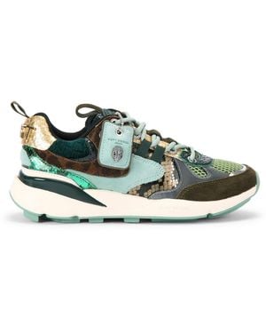 Kurt Geiger Leather Runner Trainers - Green