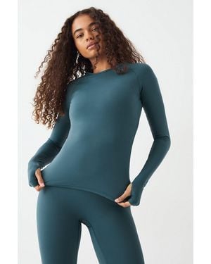 DSGN Studio Sculpt Long Sleeve Top - Blue