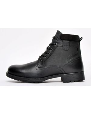 Red Tape Benson Leather - Black