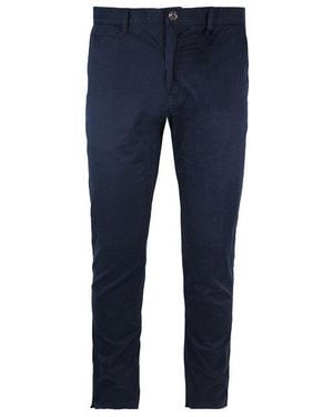 Tommy Hilfiger Mercer Regular Fit Classic Chinos Bottom Mw0Mw06897 403 Cotton - Blue