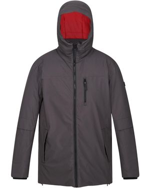 Regatta Yewbank Ii Parka (Ash/Danger) - Grey