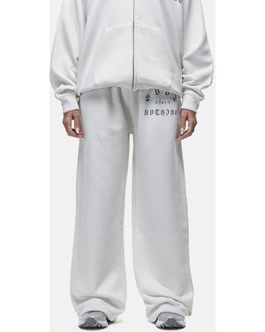 Good For Nothing Spray Effect Relaxed Wide Leg Jogger - Grey