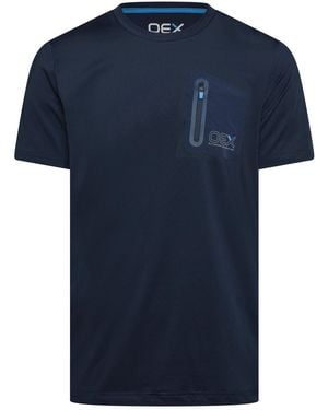 OEX Braemar Tee - Blue